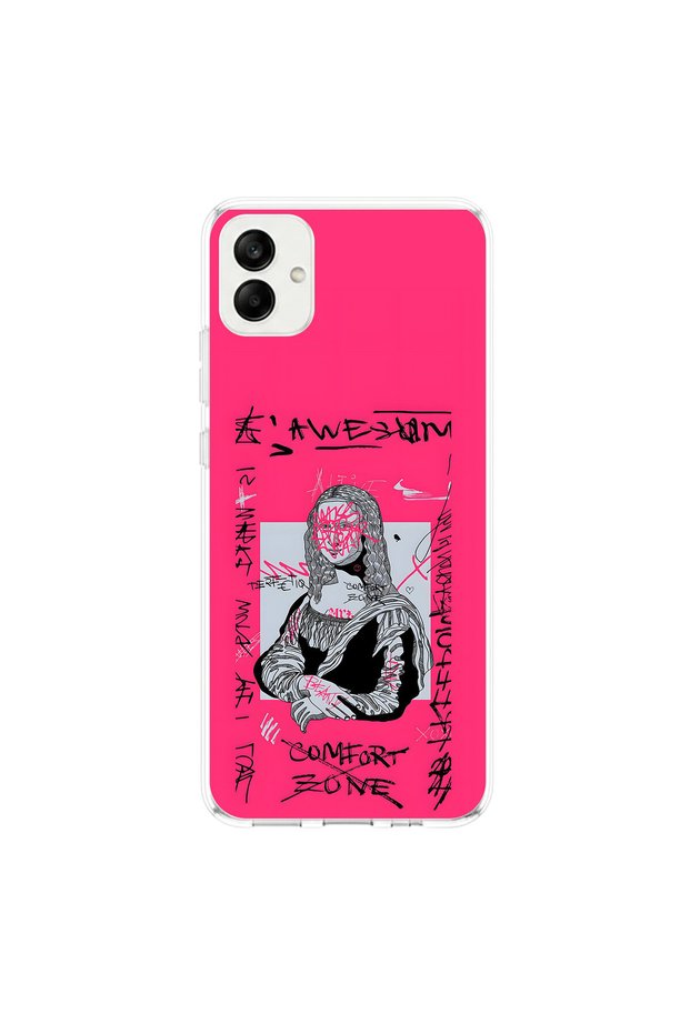 Samsung Galaxy A05 Compatible Graffiti 1 Design Transparent Case