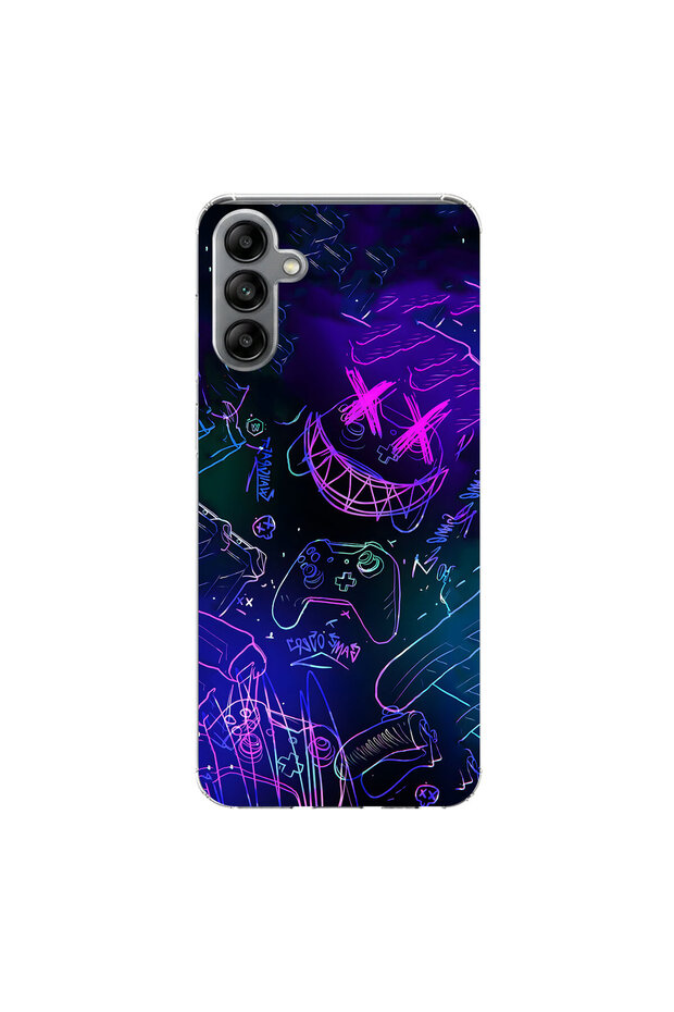 Samsung Galaxy A04S Compatible Graffiti 4 Design Transparent Case