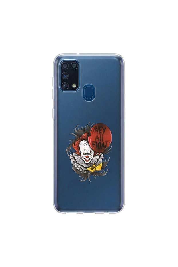 Samsung Galaxy M31 Compatible Horror 1 Design Transparent Case