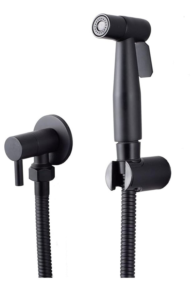 Stainless Steel Bidet Sprayer Kit for Toilet, Hand Held Shower Sprayer Shattaf Toilet Attachment