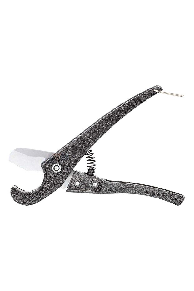 Professional PVC Pipe Cutter, Spring-Loaded Handle, Heavy Duty Ratcheting Design