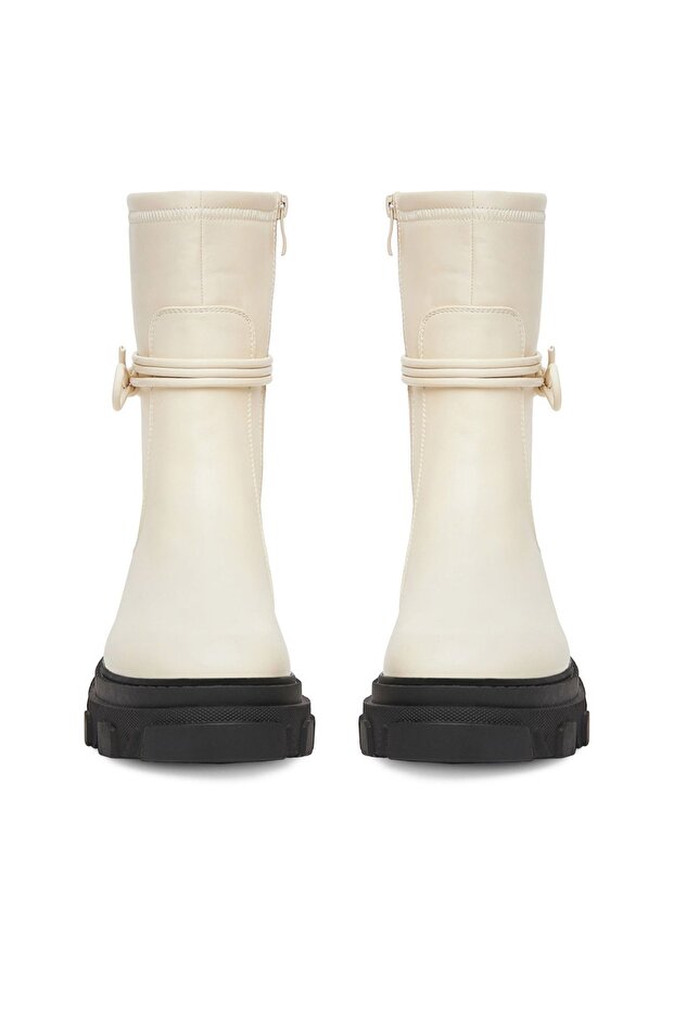Botine de damă 13105 Bej - 3