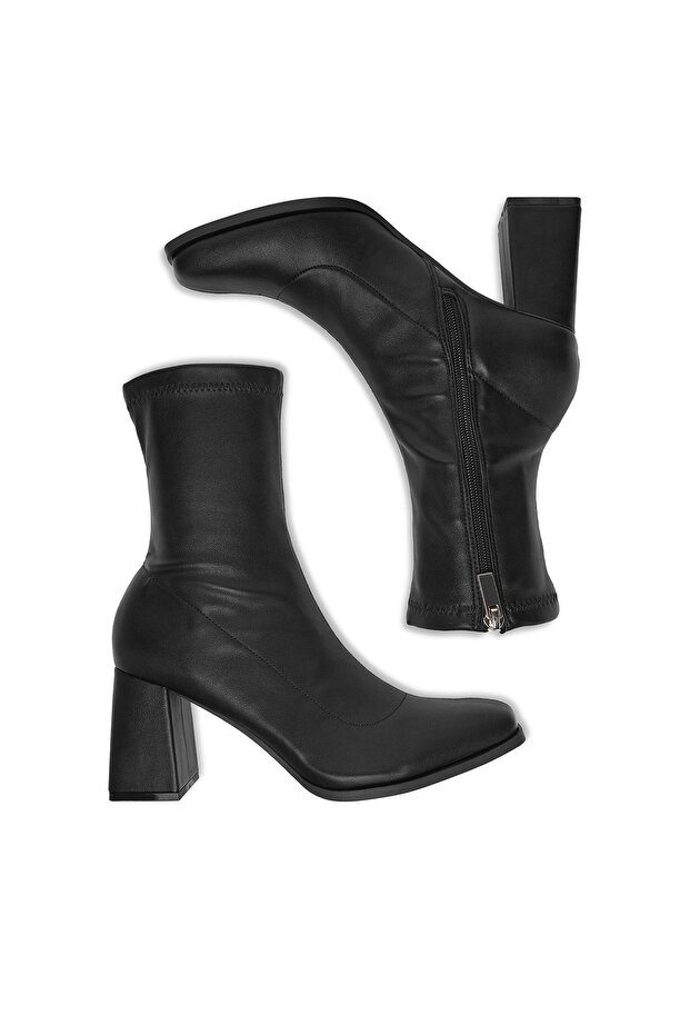 Botine de damă BZRB0804-4 Negru - 4