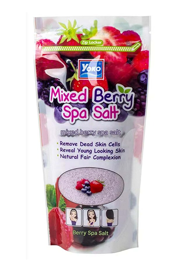 ملح حليب السبا بالتوت المختلط 300 جرام