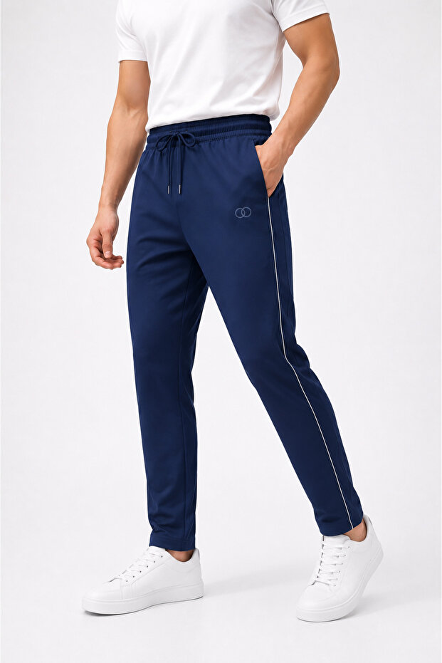 Men's Quality Sports Sweatpants with Zipper Pockets