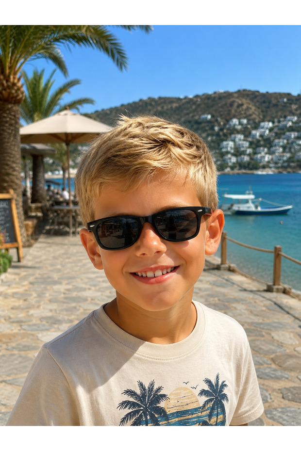Uv400 Protected Unisex Children's Sunglasses Gift