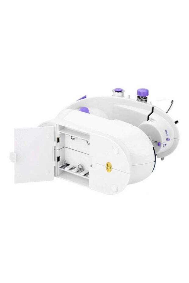 Portable Handheld Sewing Machine White - 2