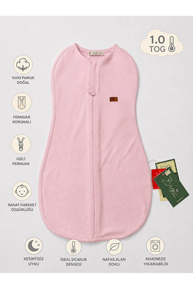 1.0 Tog Newborn Swaddle and Sleeping Bag (Sleeping Swaddle)