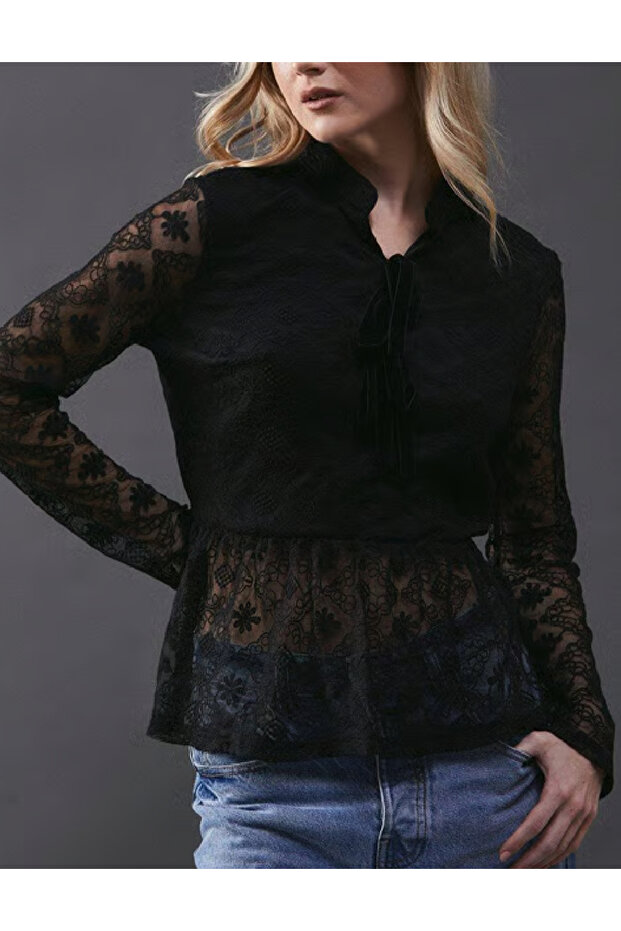 Bluza, Negru - 2
