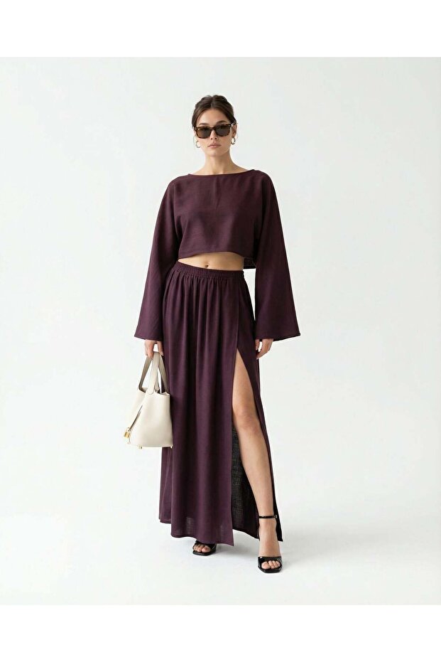 Selya Double Set Claret Red - 4