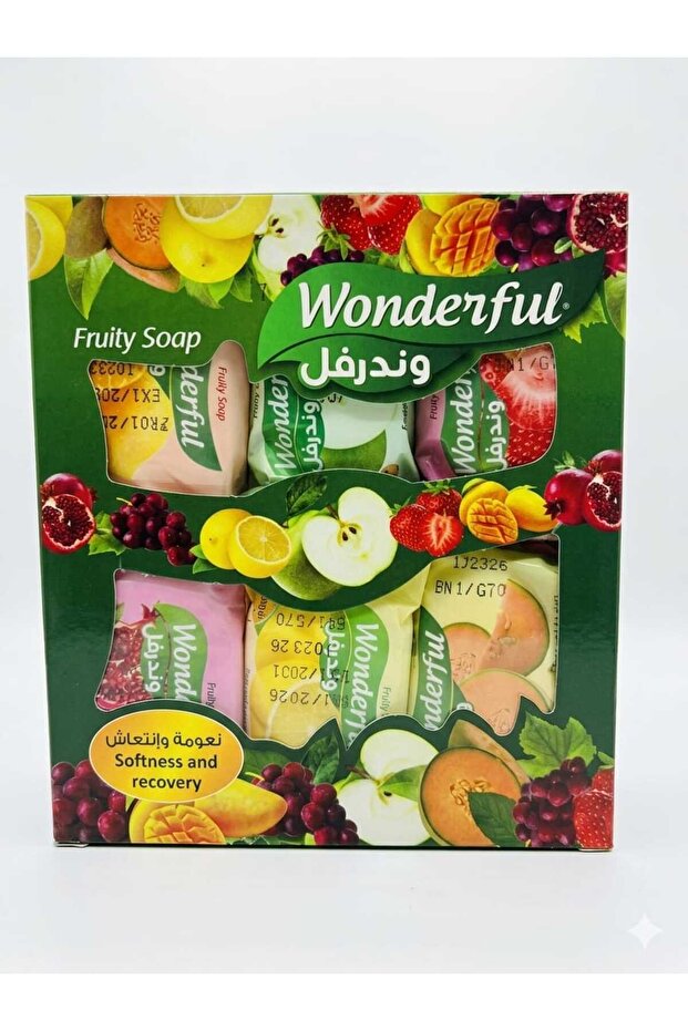 Fruity Soap Multi-Variant Gift Pack - 6 Bars - 1