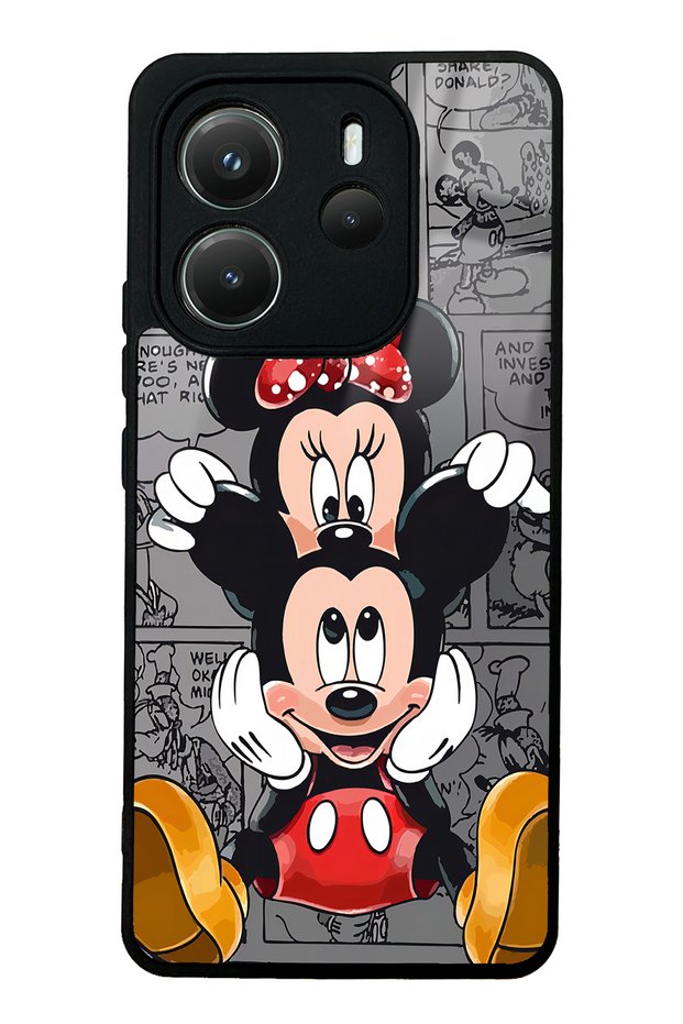 Xiaomi Redmi Note 14 4g Micky and Minnie Design Glossy Phone Case