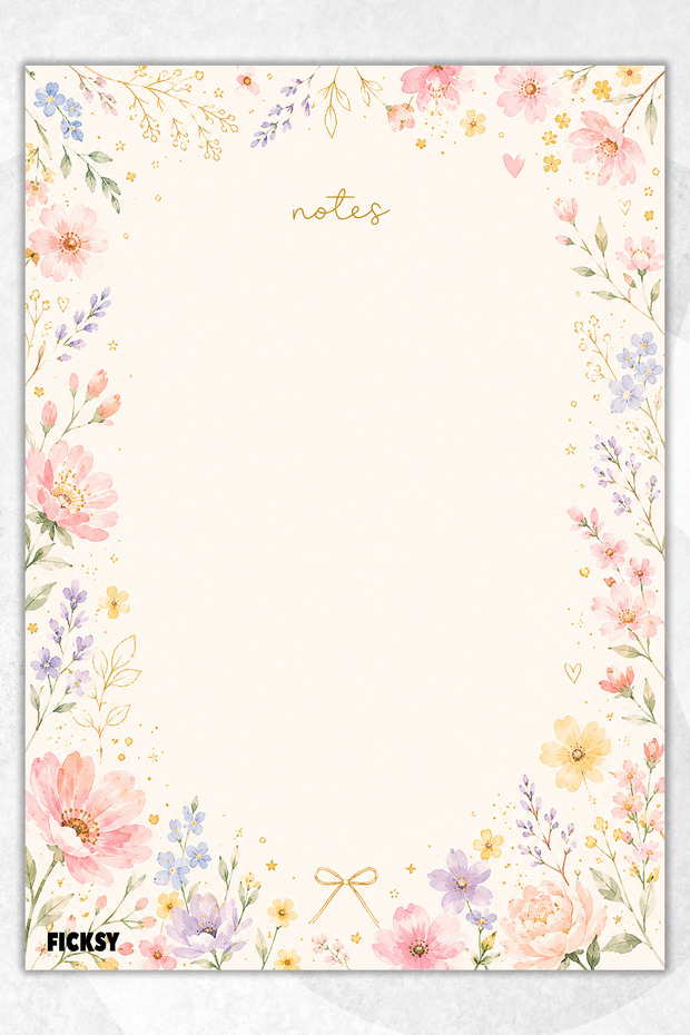 A5 Notepad Unlined Notebook - 50 Sheets - Memopad - Notepad - Notepad - Note Paper - 1