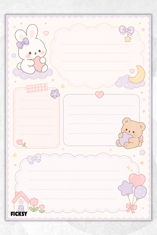 A5 Notepad Lined Notebook - 50 Sheets - Memopad - Notepad - Notepad - Note Paper - 1