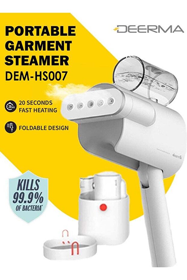 Portable Handheld Steamer – 100ml, High-Power, Lightweight & Compact for Wrinkle Removal
