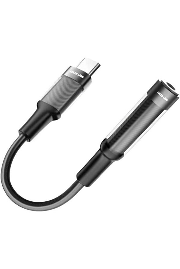 Earphone Adapter USB-C to 3.5 Aux 12CM - Black