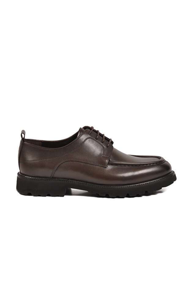 Brown Genuine Leather Men's Casual Shoes 311 m