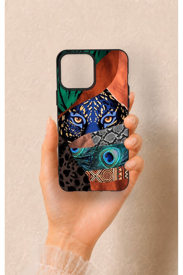 iPhone 13 Pro Max Compatible Amazon Tiger Pattern Silicone Case