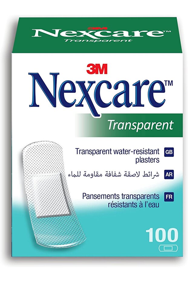 3M Tb-100 Transparent Bandage, 100'S, One Size