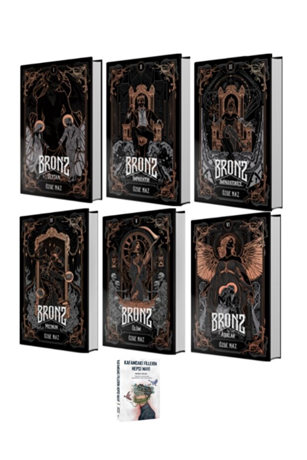 Bronz 1, 2, 3, 4, 5, 6 Özge Naz 6 Kitap Ciltli Set Bronz Serisi