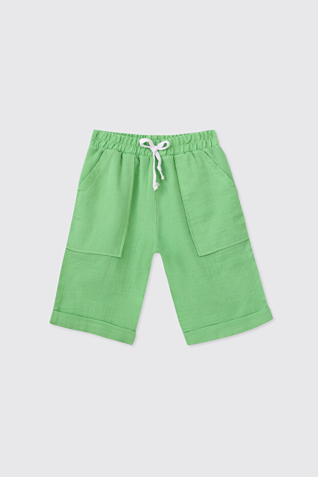 Boy's Green Shorts