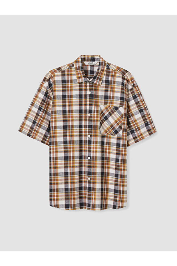Rmz Gi̇yi̇m Farkiyla Comfortable Fit Men's Shirt