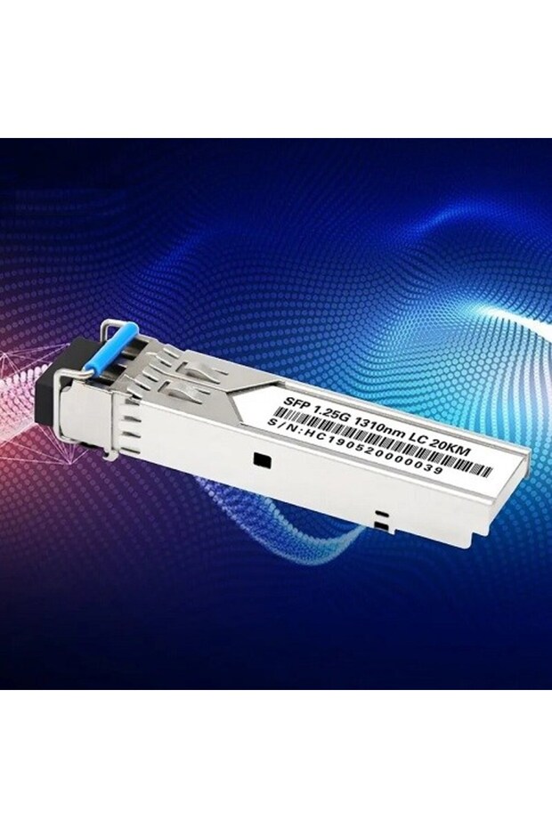 وحدة ألياف ضوئية SFP أحادية الوضع SC/LC طراز SM-D-0020 (20 كيلومتر)