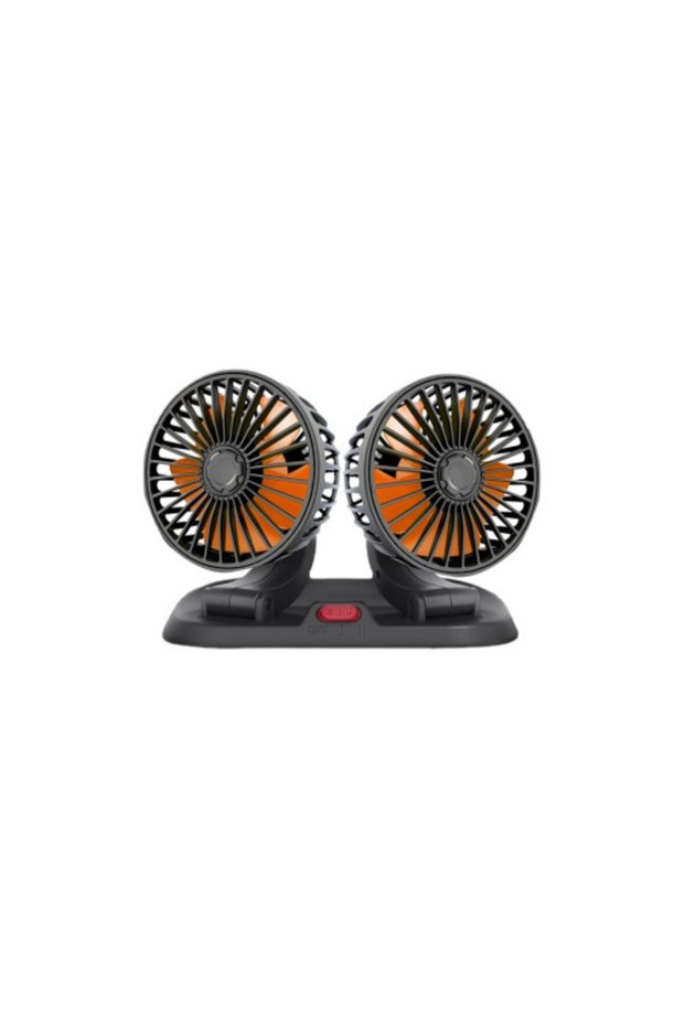 Ventilator auto dublu cu mufa USB 5V