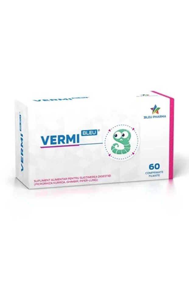 Vermi Bleu, 60 comprimate, Bleu - 1