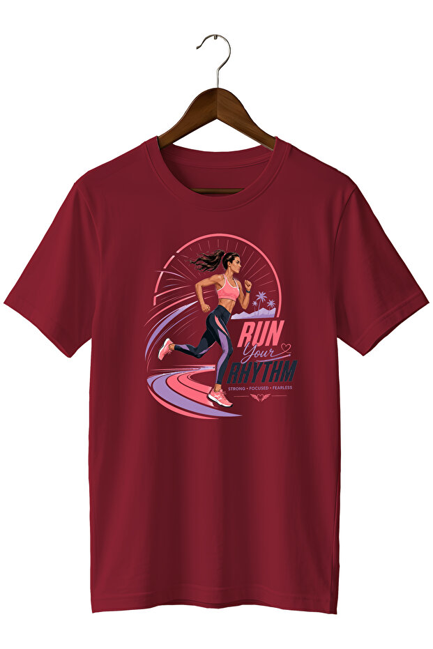 Runner Printed Training T-Shirt Sports T-Shirt