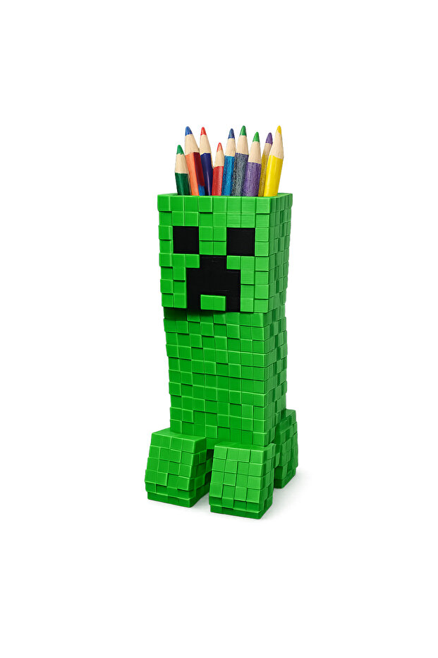 ✨   Pixel Design Pen Holder Organizer |   Desktop Organizer Pen Holder |   Decorative Pen Stand