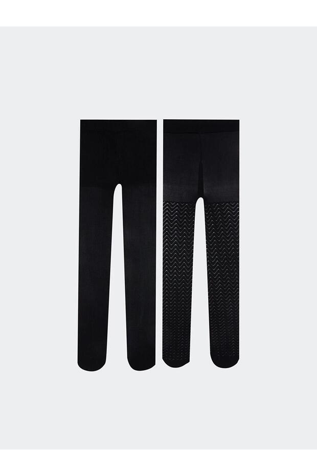 Girl's Pantyhose 2-Pack (S6)