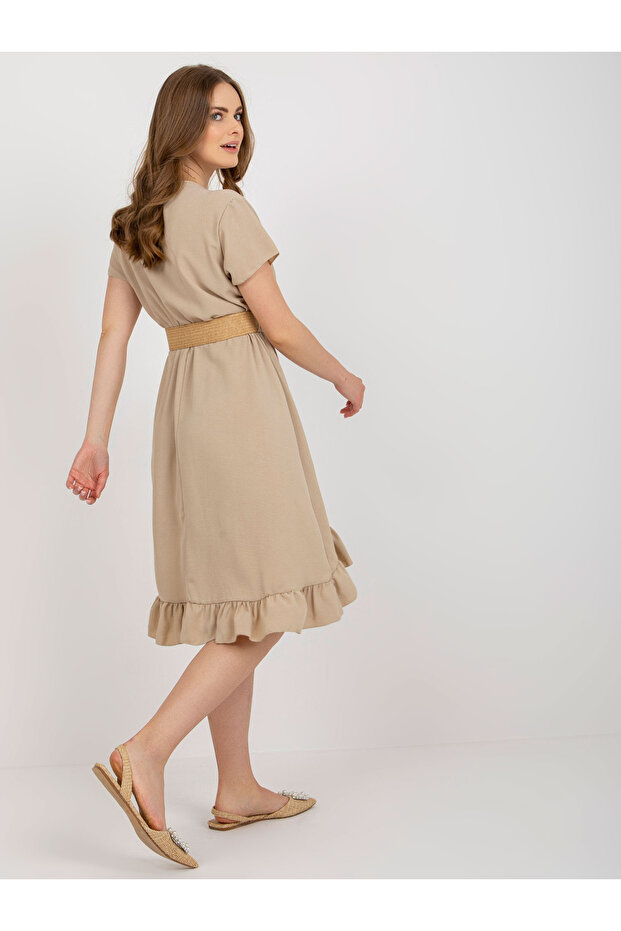 Rochie Dama Bej - 5