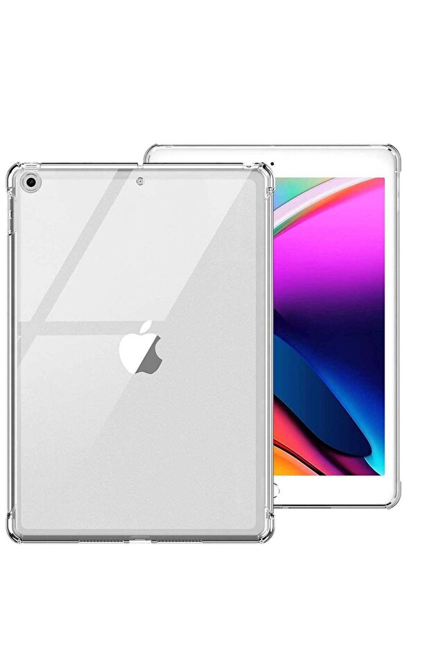 Case for iPad 9th/8th/7th Generation iPad 10.2 Case 2021&2020&2019, Transparent Clear Shockproof TPU Protective Case (Clear)