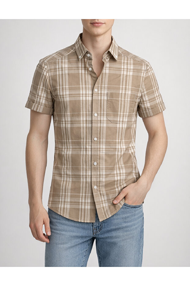 Shirt, Beige