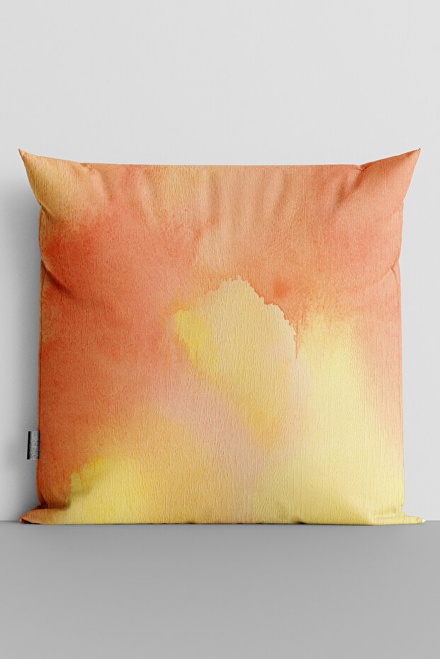 Watercolor Themed Double Sided Digital Printed Throw Pillow Cover - 2797