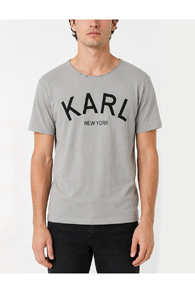 Tricou, Gri - 1