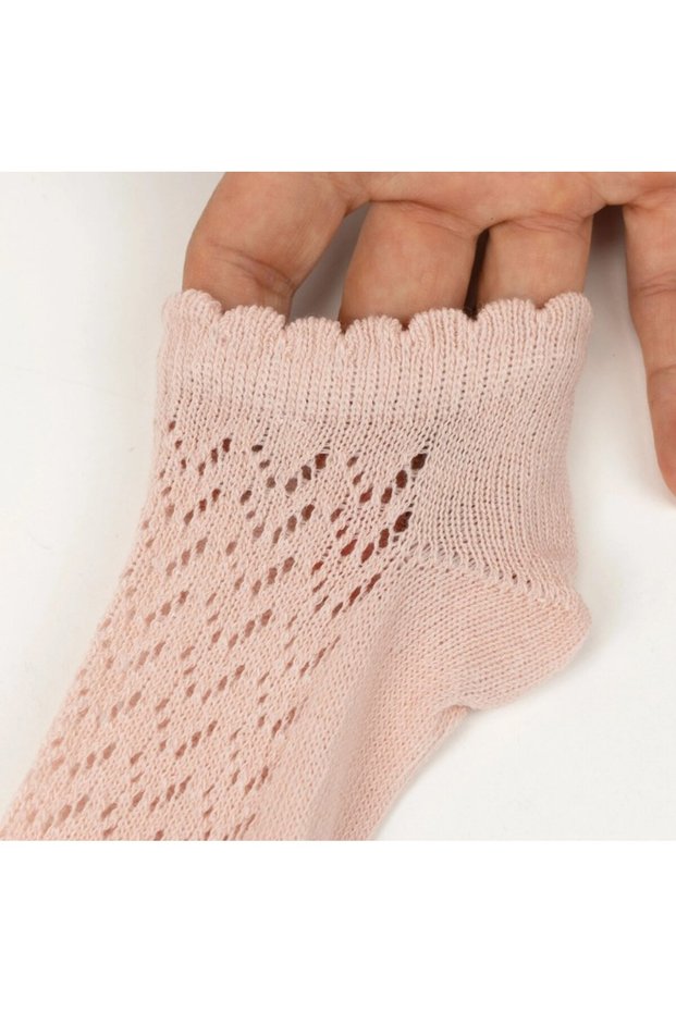 Girls' Fishnet Booties Socks K23028 (Price Is for One Piece)