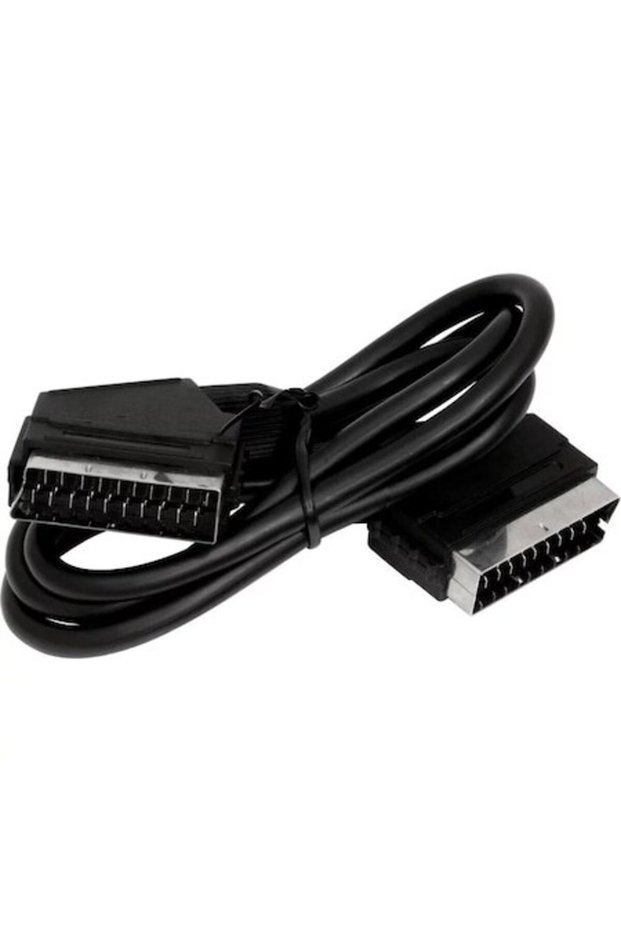 Cablu SCART, Negru, 1m