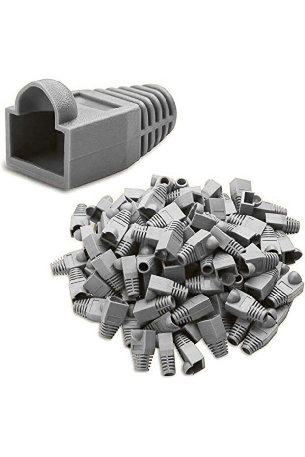 RJ45 Cat6 Grey Boots