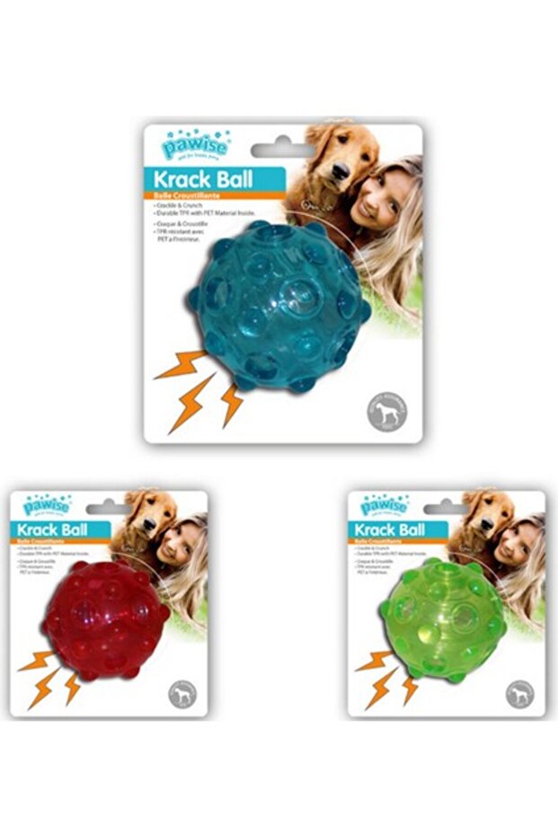 Crack Sound Ball Dog Toy 7.5 cm