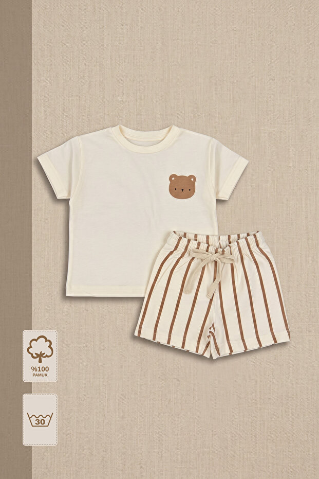 - Baby & Kids Shorts Set | Bear Print