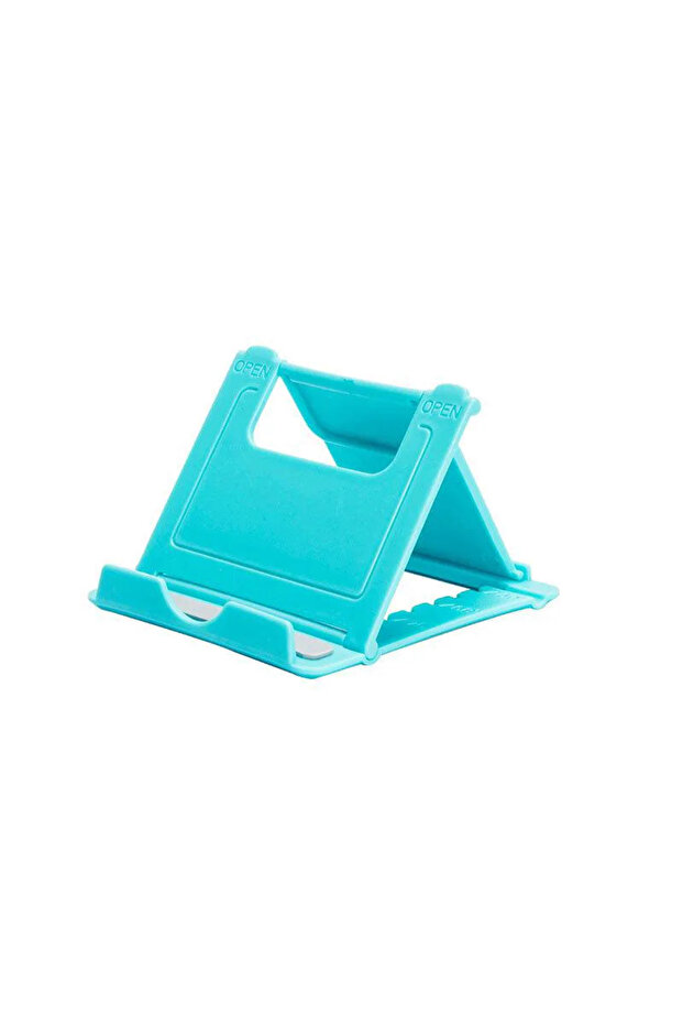 blue Mini Portable Creative Universal Foldable Adjustable Lazy Universal Phone Holder Tablet Multifu