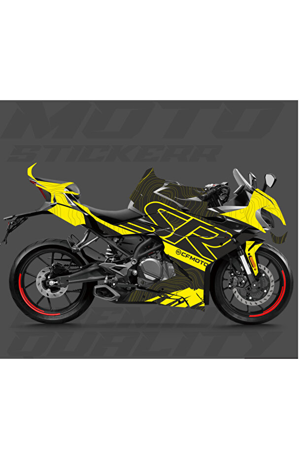 250SR STİCKER SET