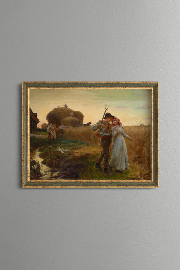 سامان هاساد - لوحة بنمط عتيق - نموذج رفيع