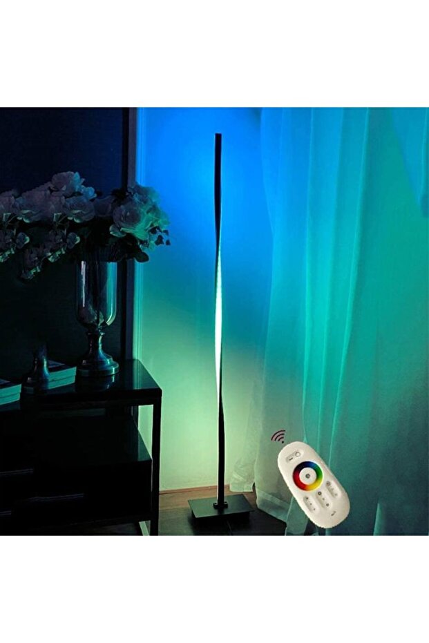 Remote Control LED Light Corner Lamp Multicolour