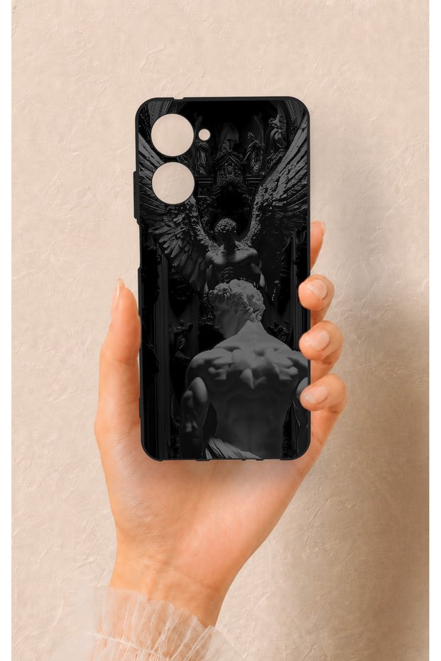 Realme 10 Compatible Icarus Patterned Silicone Case