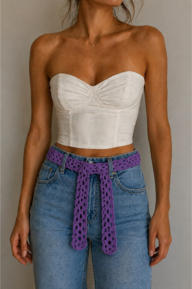 Knitted Waist Belt/Girdle