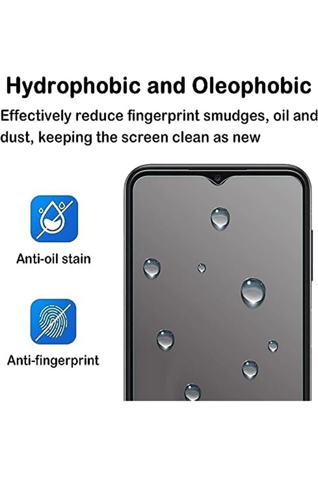edl shop واقي شاشة Xiaomi Redmi Note 8 Pro Privacy (Hayalet) - قطعتين - زجاج مقوى 9H، غطاء جانبي