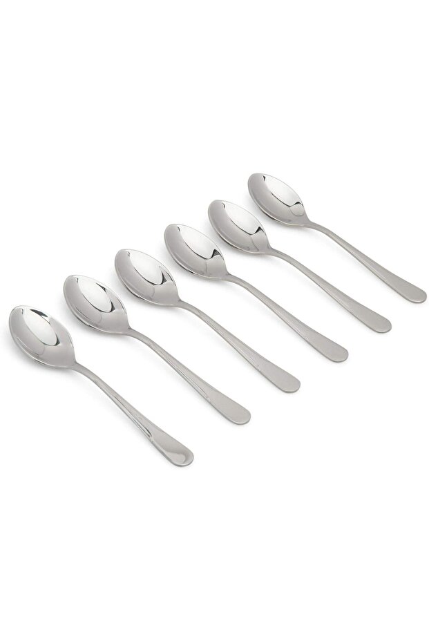 Mht Shop Deniz Modeli Dessert Spoon 6 Pieces 1153243